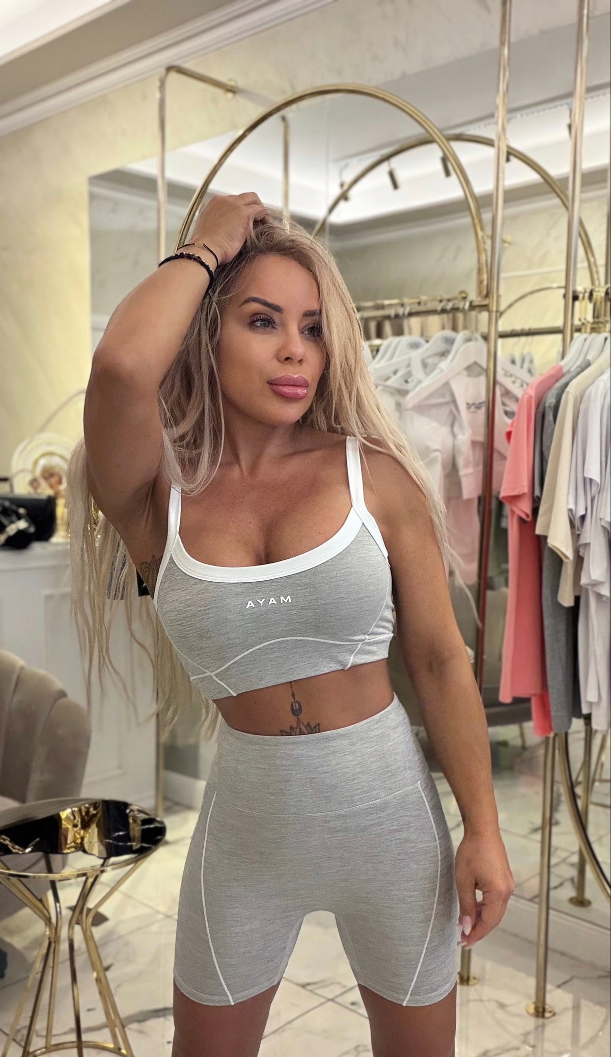Сет Grey Shorts
