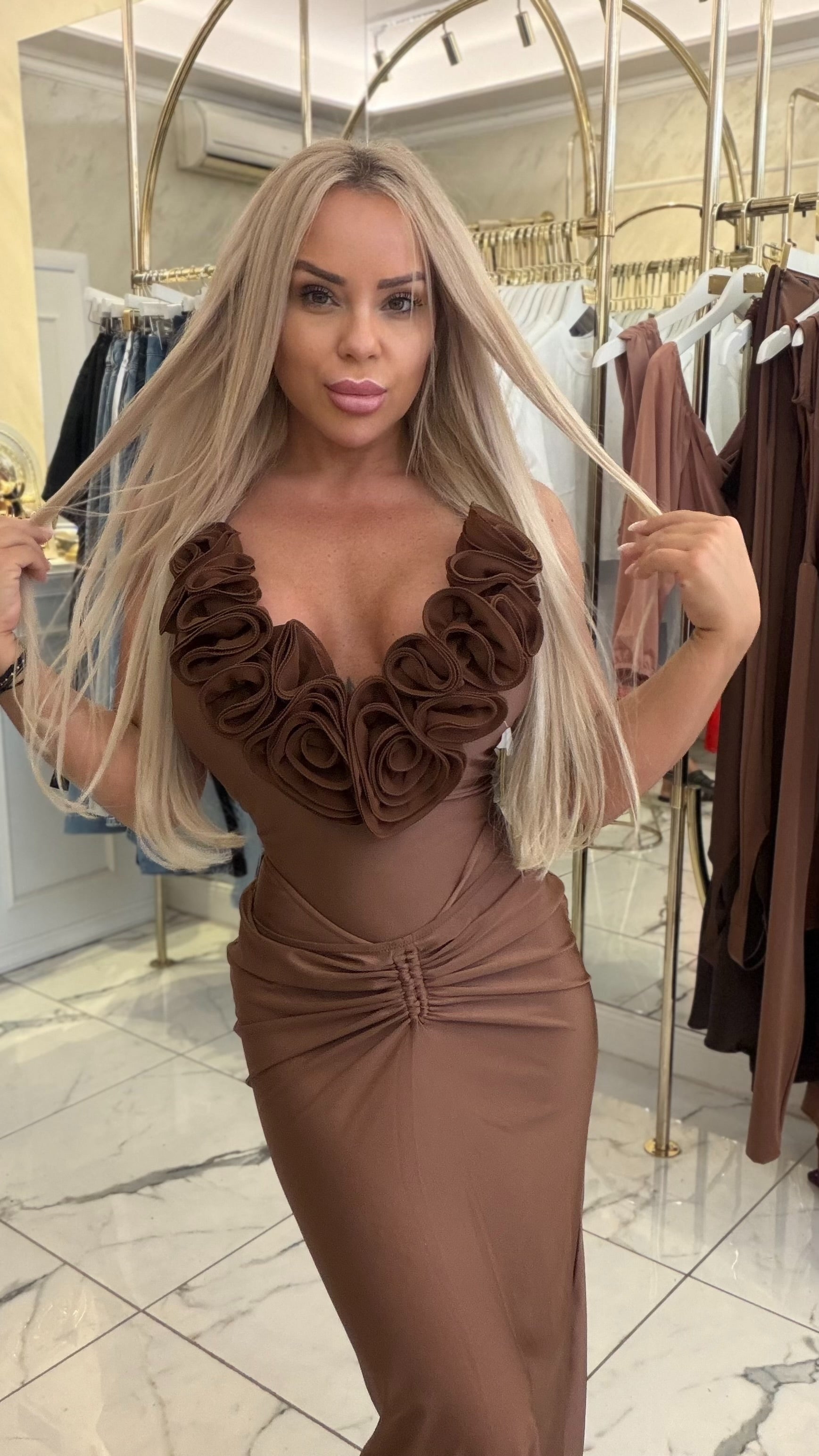 Бански Boujee Brown