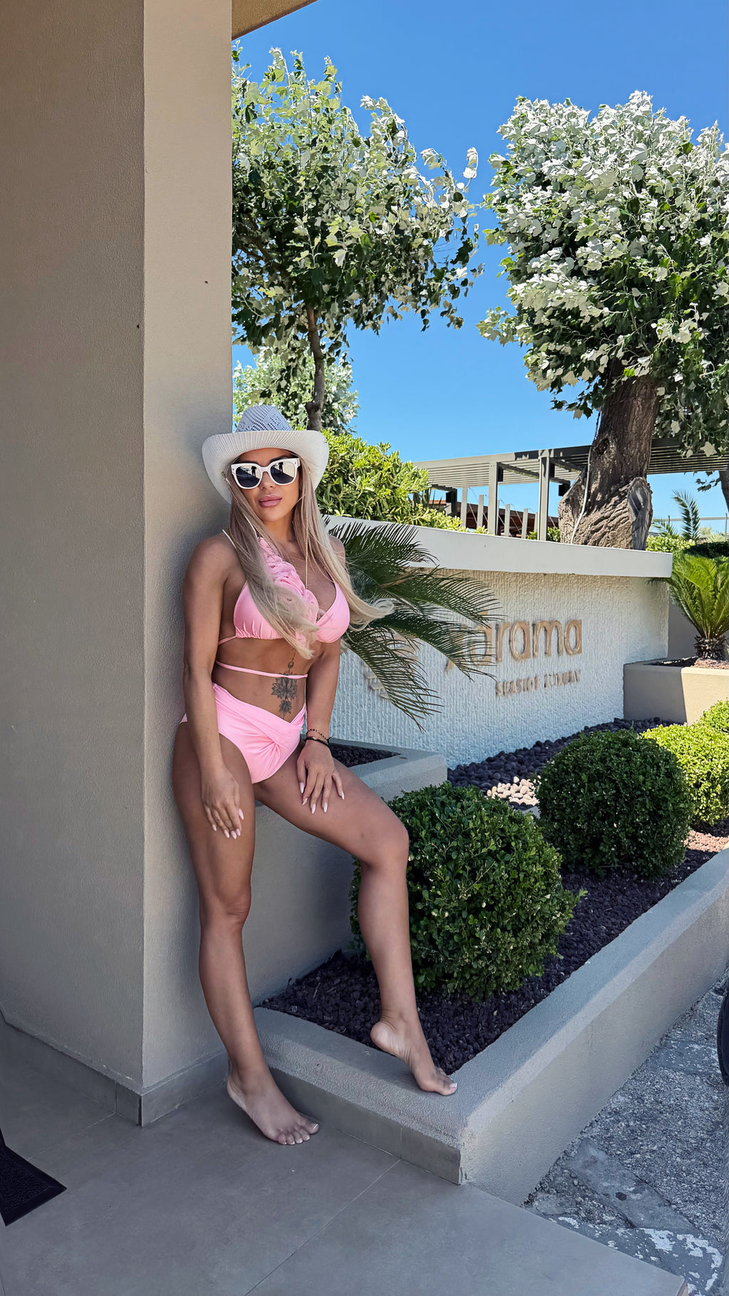 Бански Celeste Pink
