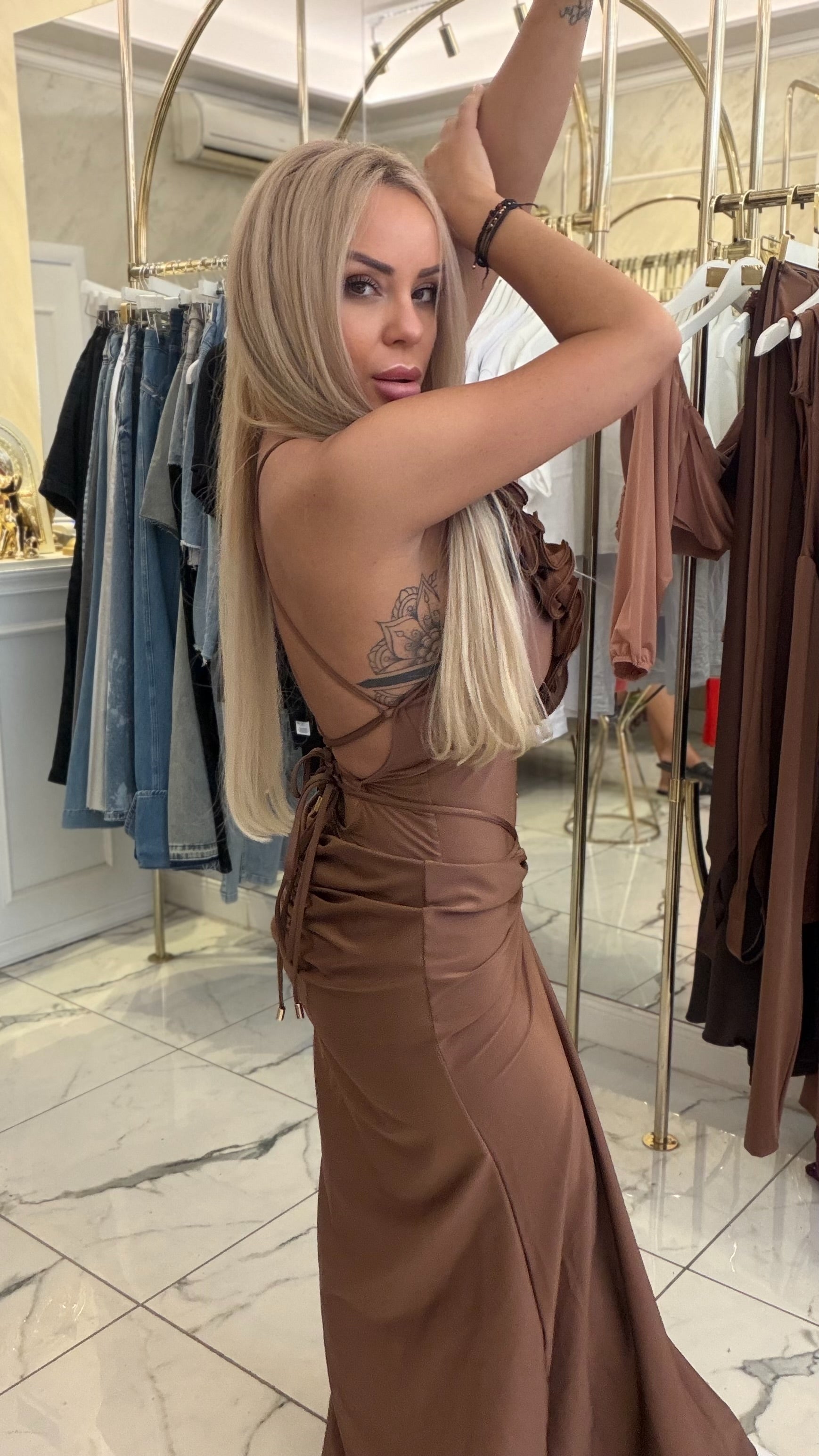 Бански Boujee Brown