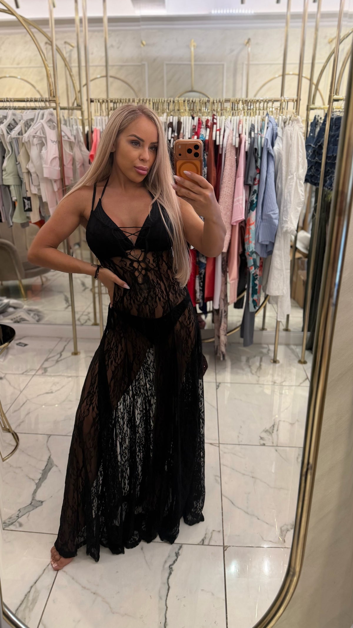 Плажна рокля Black Luxury