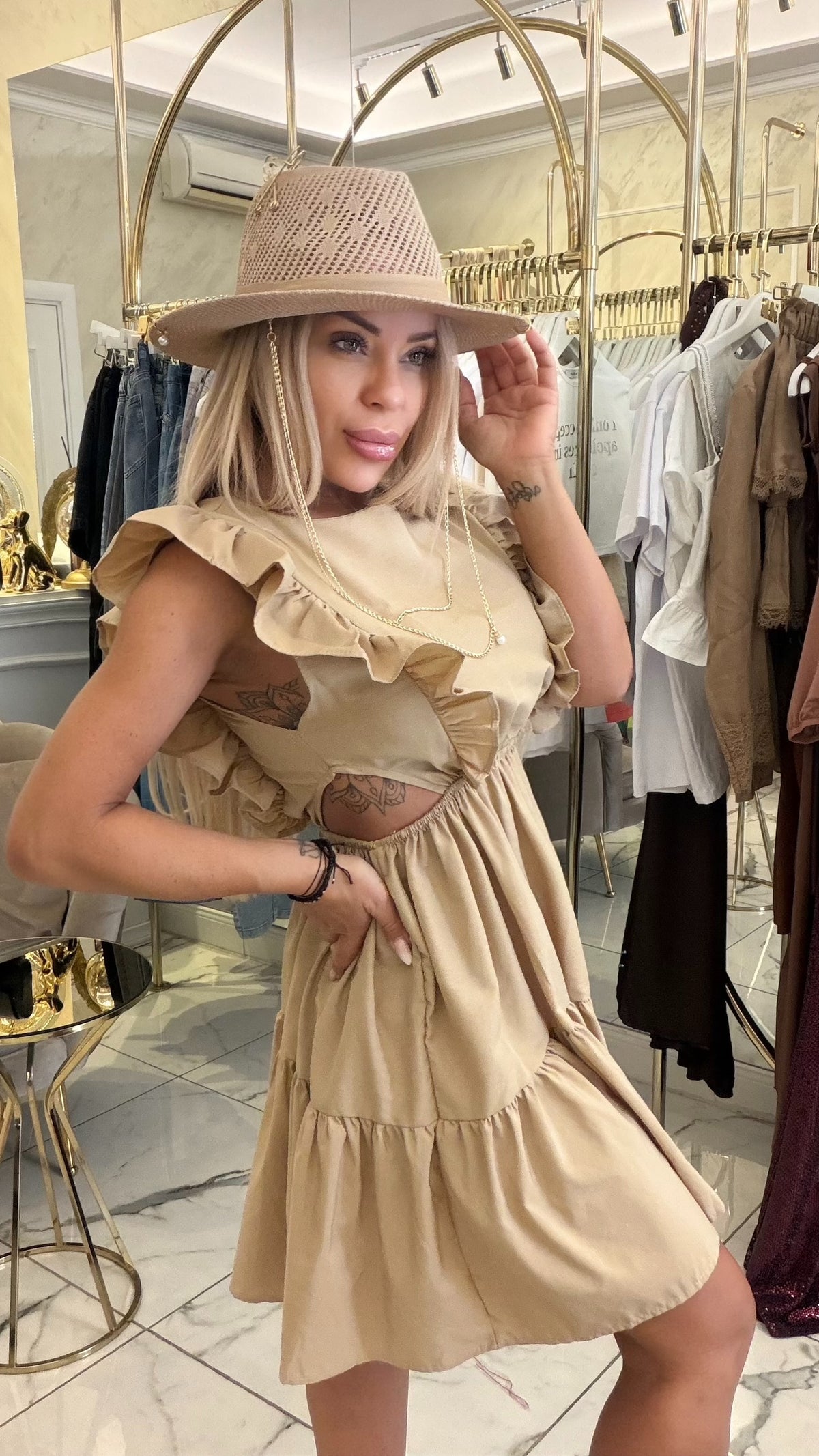 Рокля Ruffle