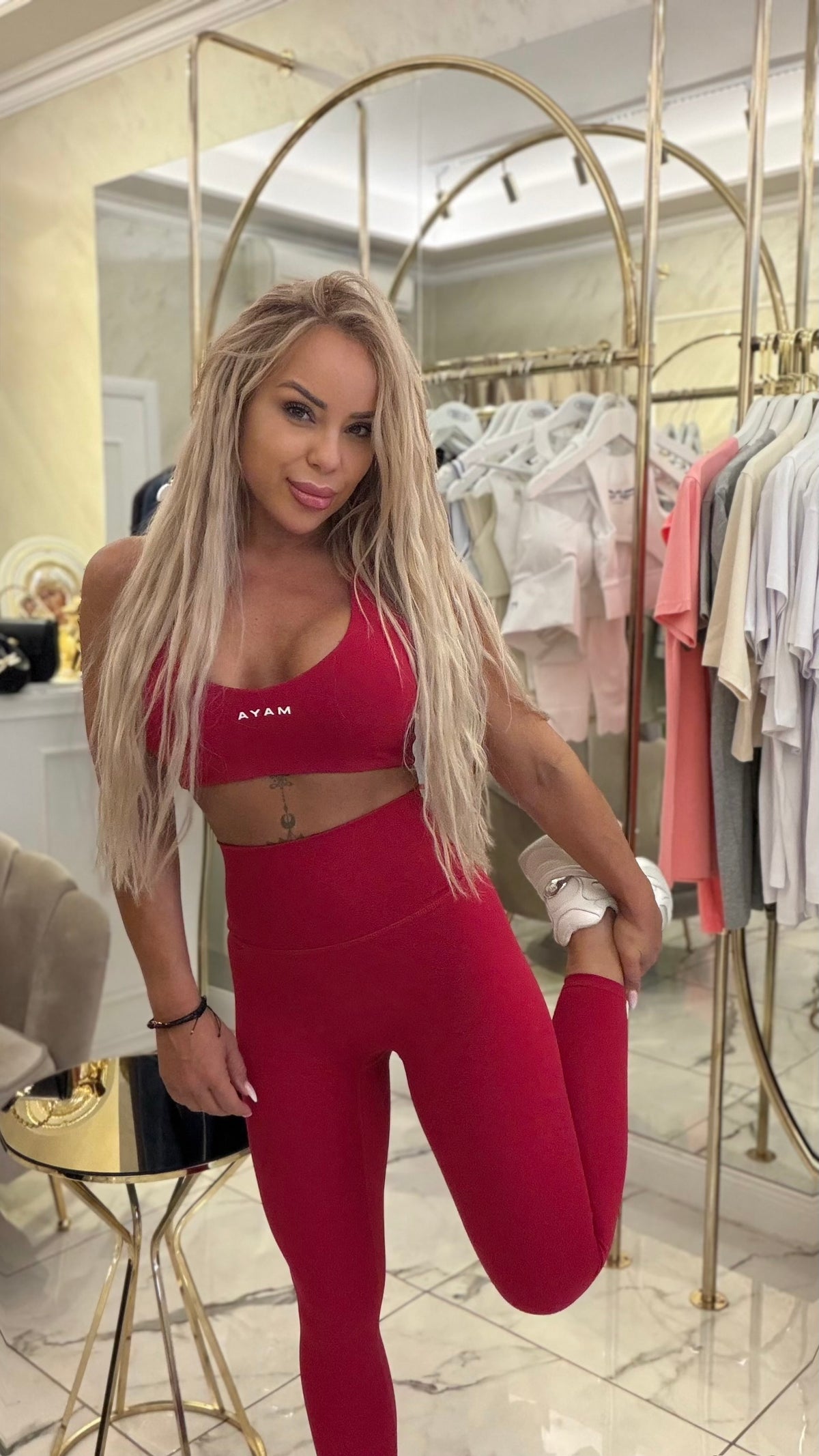 Спортен сет Dark Red