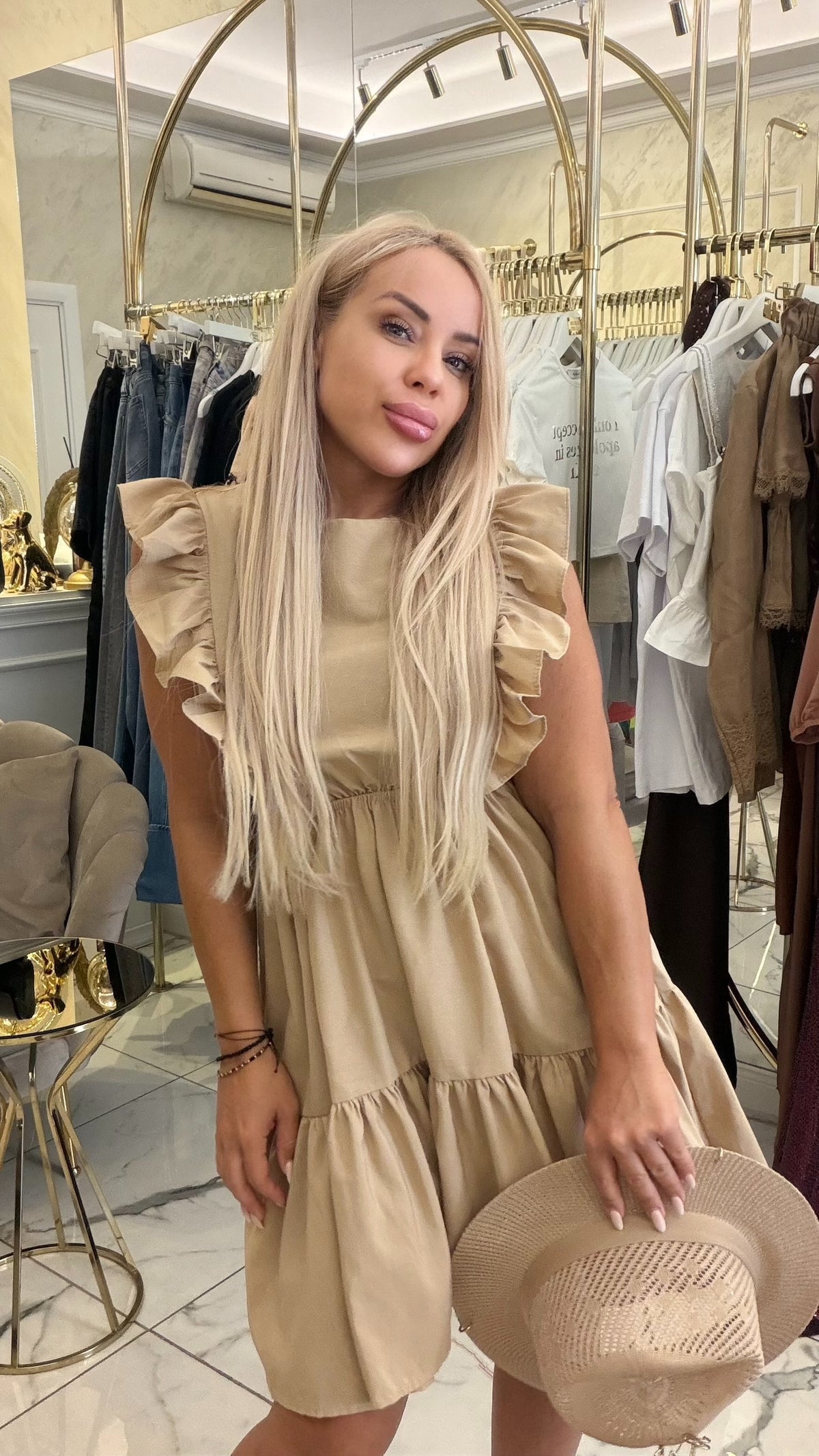 Рокля Ruffle