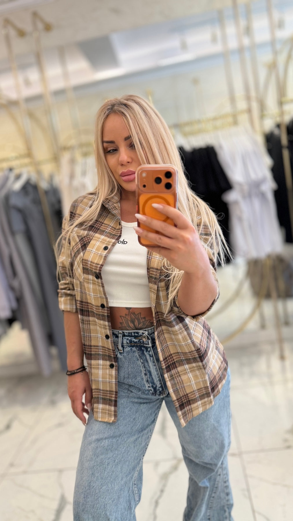 Риза vintage Luvéne